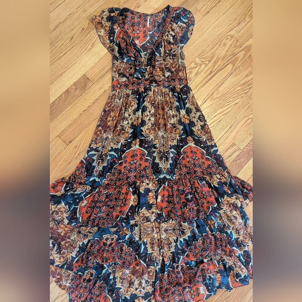 Floral Bohemian Maxi Dress